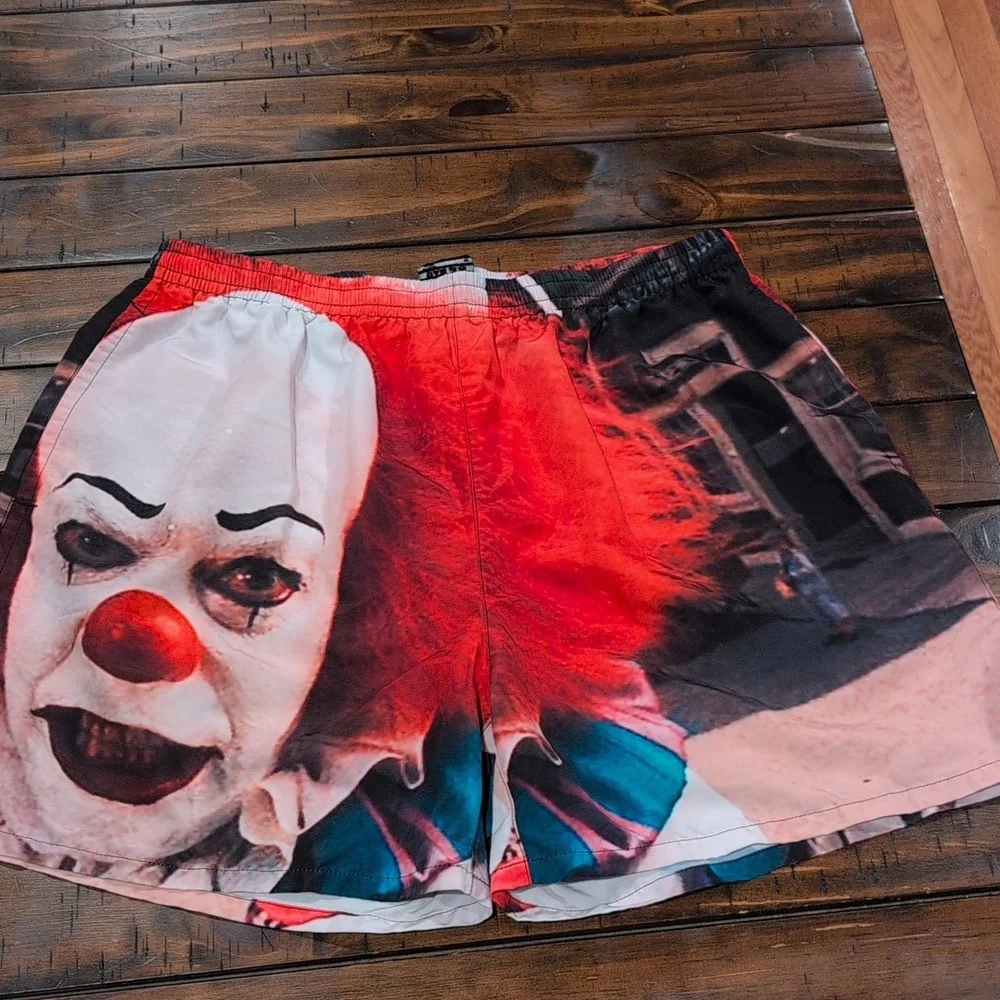 Dumbgood IT Pennywise Swim Trunks